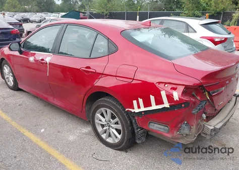 2025 Toyota Camry Le from USA, damaged, VIN 4T1DAACK8SU051271